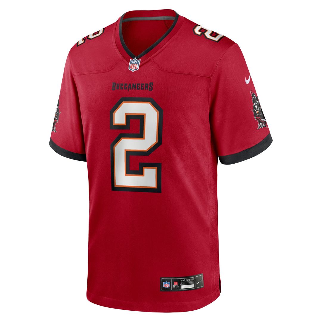 Emeka Egbuka Tampa Bay Buccaneers Nike Team Game Jersey - Red