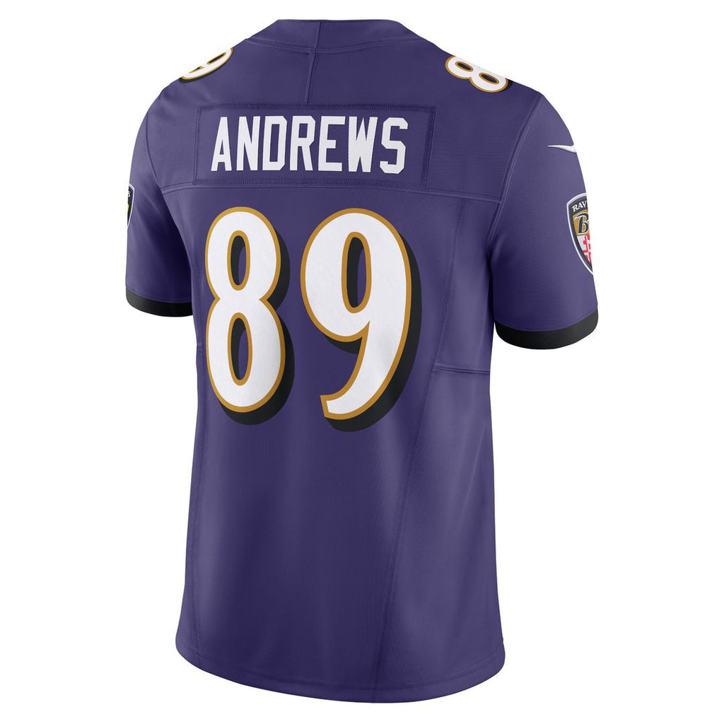 Mark Andrews Baltimore Ravens Nike Vapor F.U.S.E. Limited Official Jersey - Purple