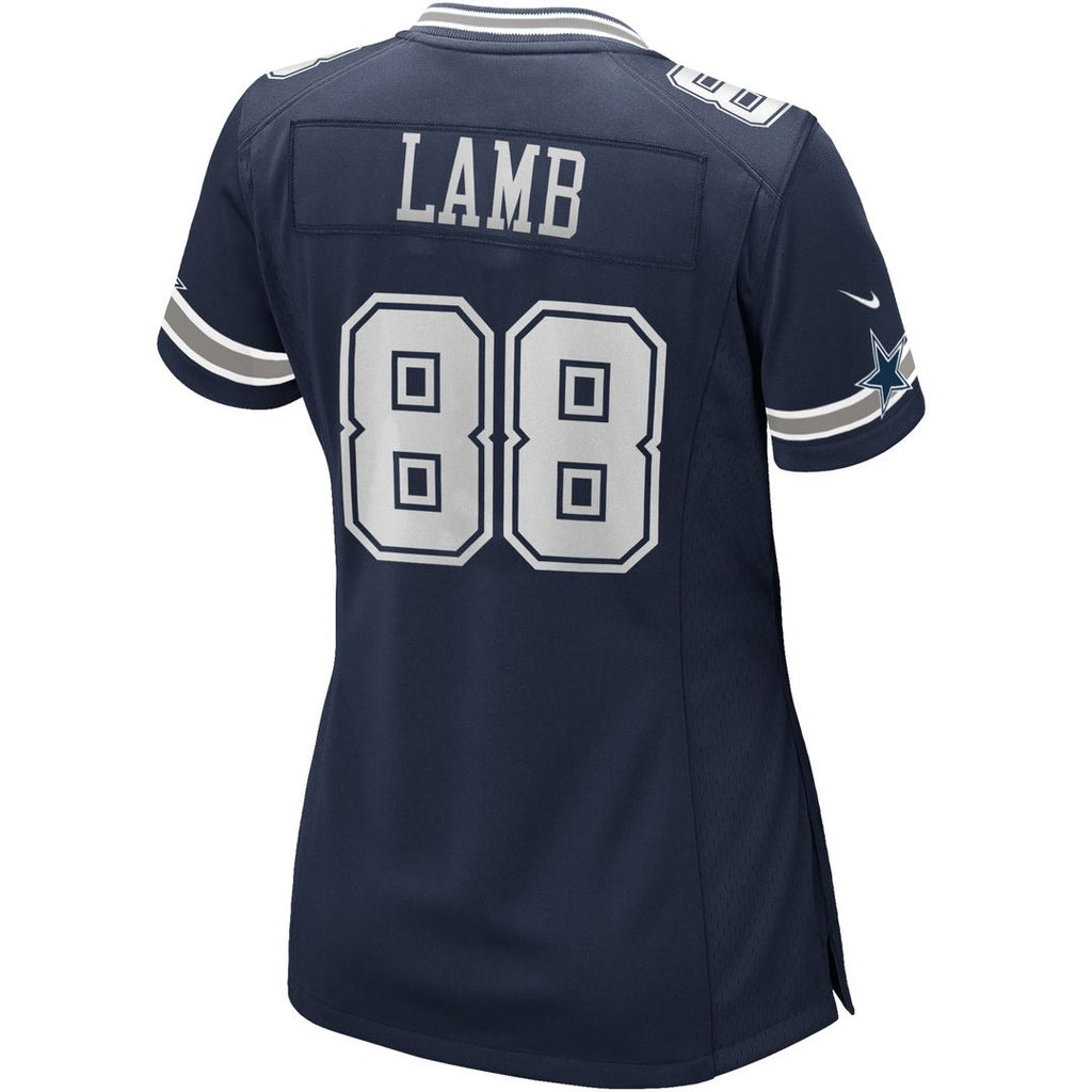 CeeDee Lamb Dallas Cowboys Nike Women's 2nd Alternate Game Official Jersey - White