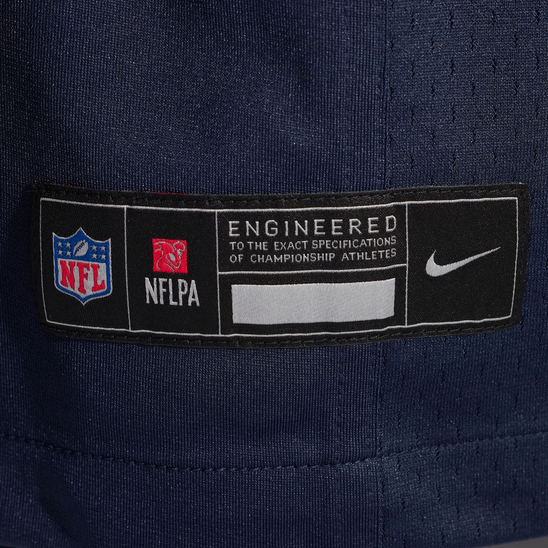 Number 1 Groom Chicago Bears Nike Game Official Jersey - Navy