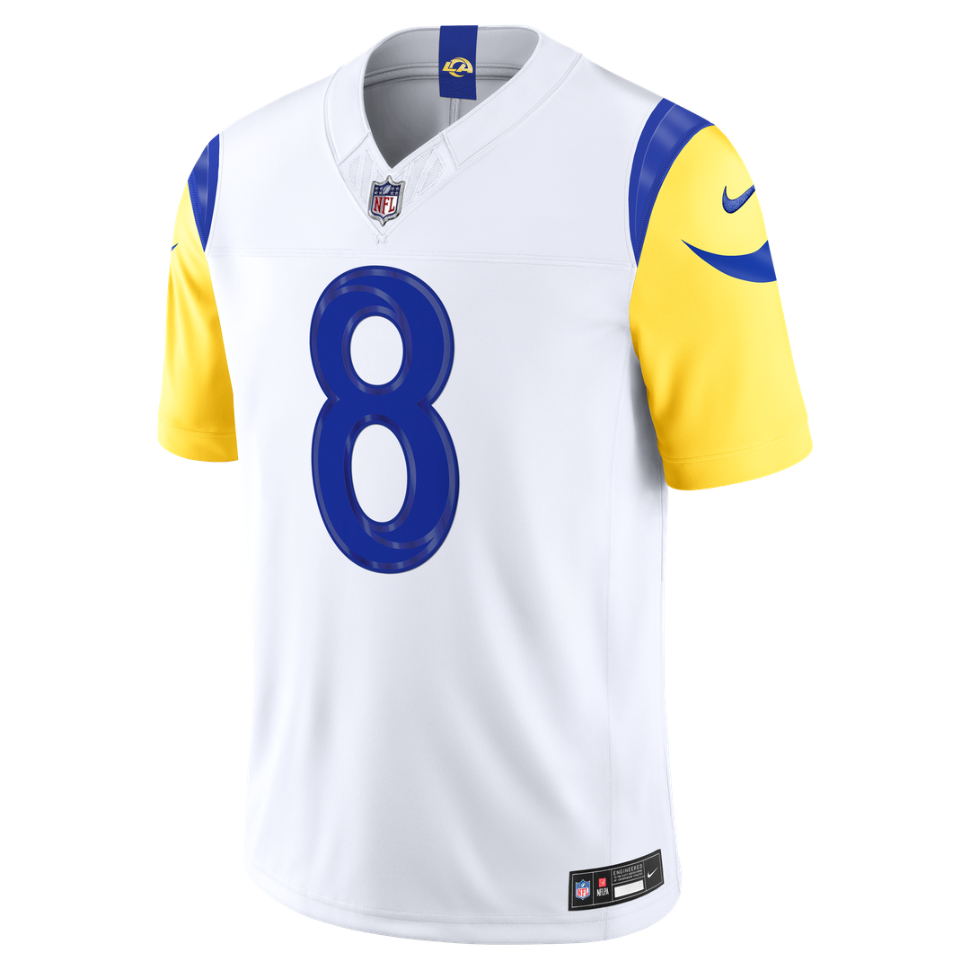 Jared Verse Los Angeles Rams Nike Vapor F.U.S.E. Stitched Limited Official Jersey - White
