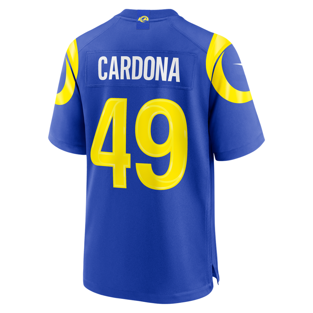 Joe Cardona Los Angeles Rams Nike Team Game Jersey - Royal
