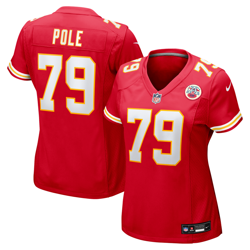Esa Pole Kansas City Chiefs Nike Women's Team Game Official Jersey -  Red