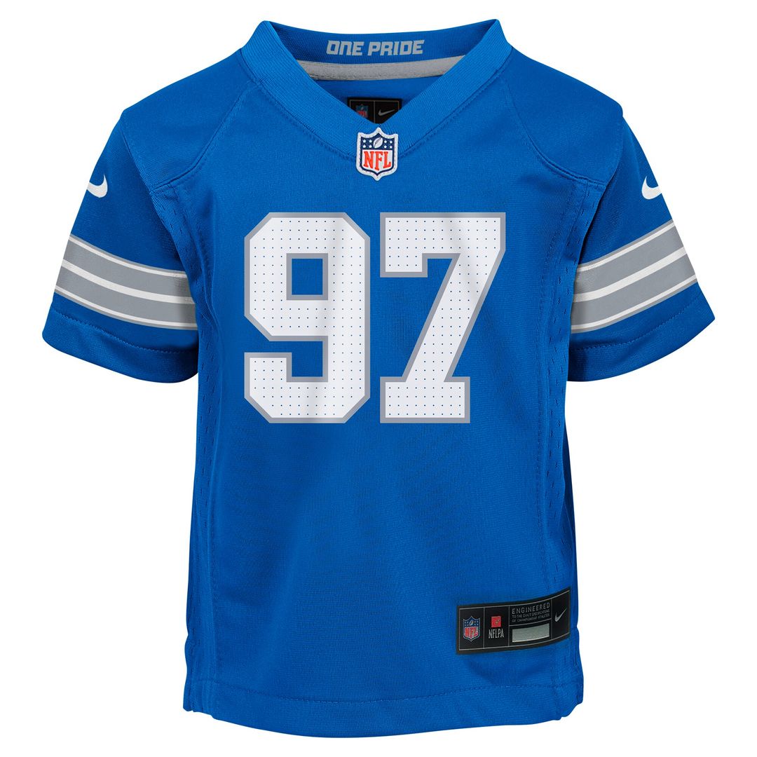 Aidan Hutchinson Detroit Lions Nike Toddler Game Official Jersey - Blue