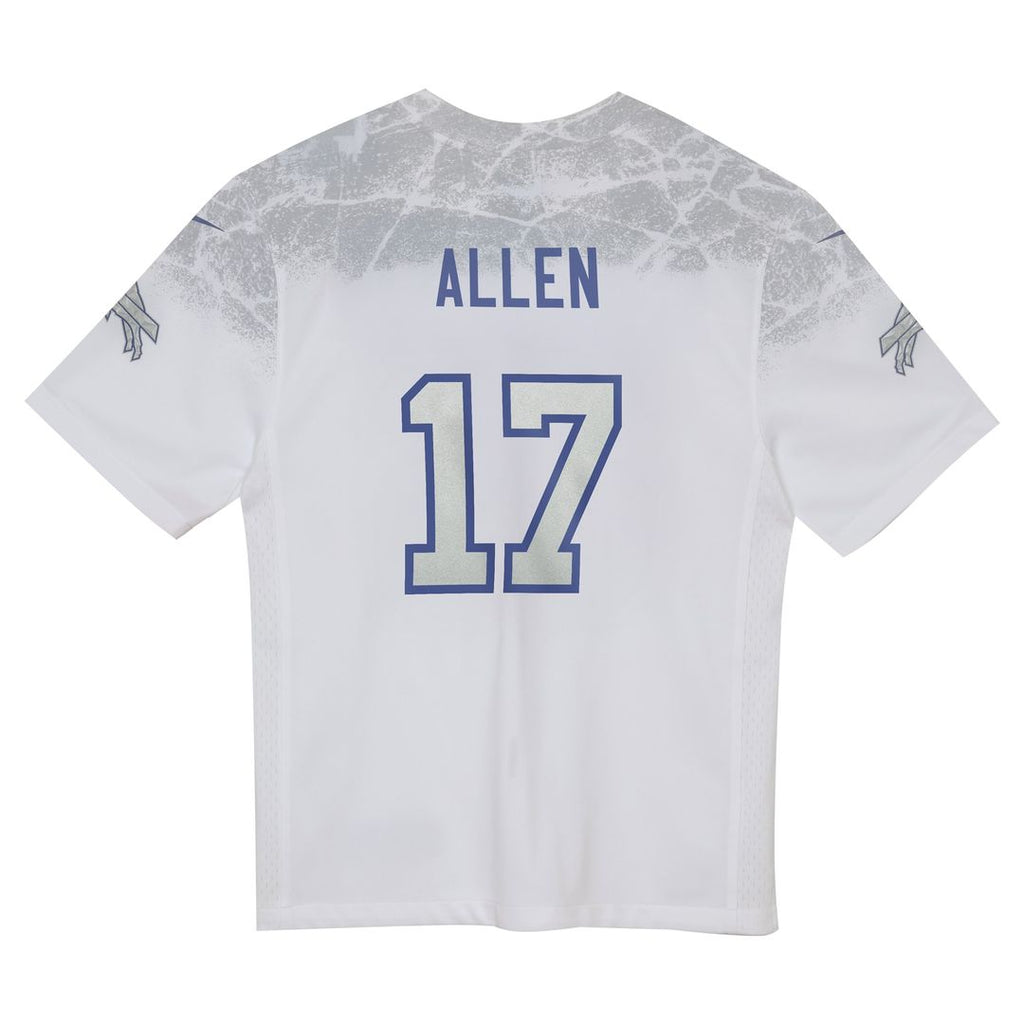 Josh Allen Buffalo Bills Nike Toddler 2025 Rivalries Collection Game Official Jersey - White