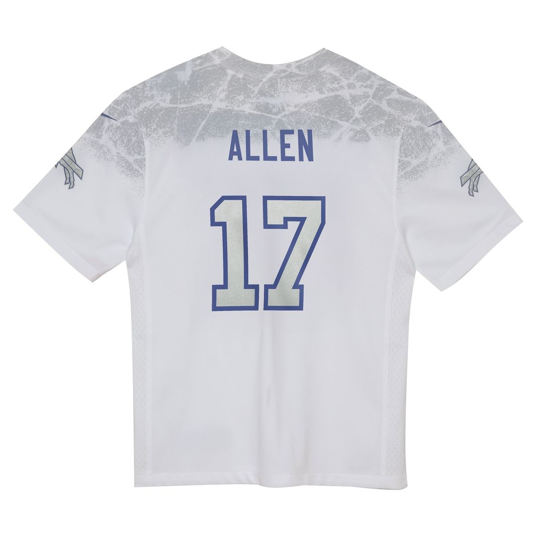 Josh Allen Buffalo Bills Nike Toddler 2025 Rivalries Collection Game Official Jersey - White