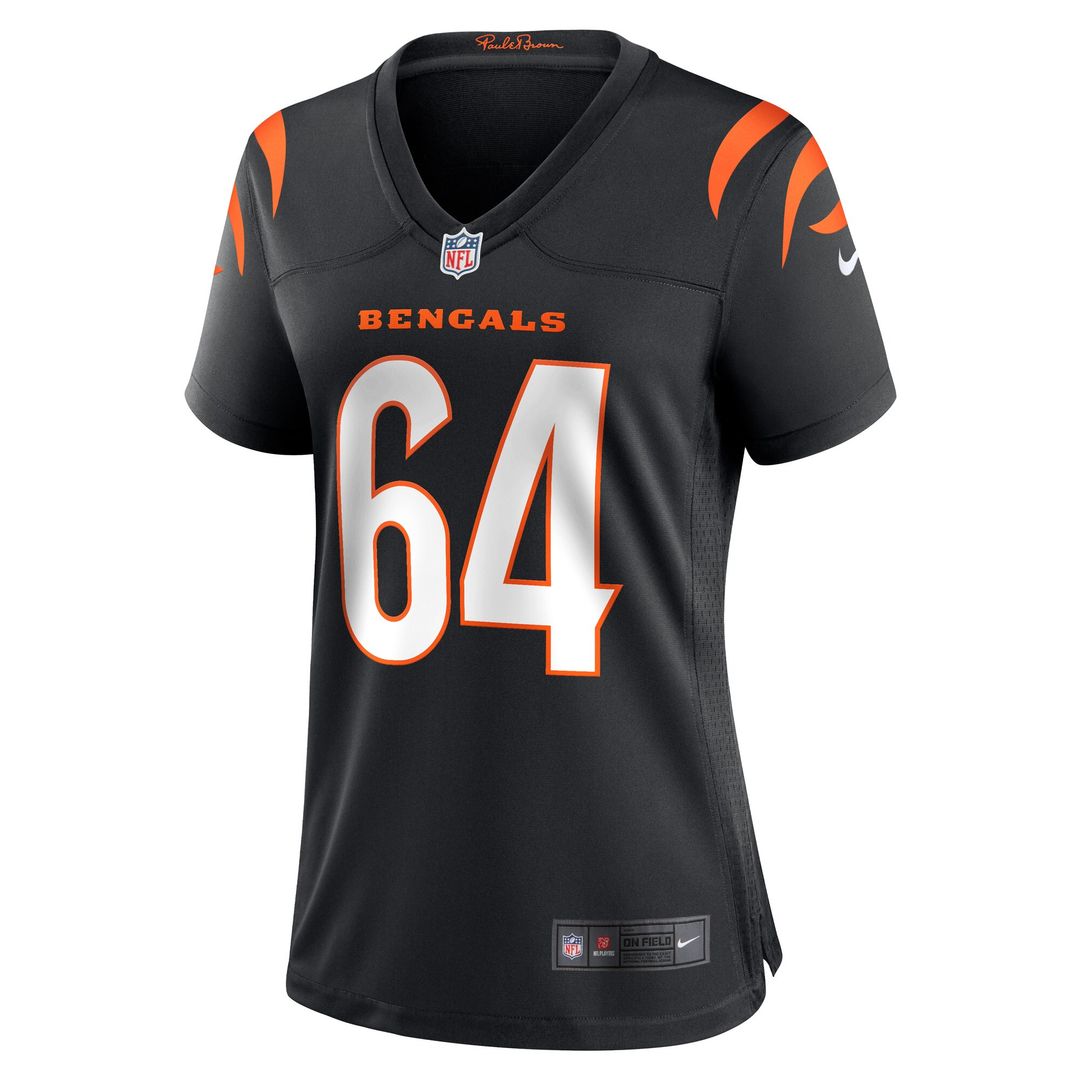 Ted Karras Cincinnati Bengals Nike Women's Game Player Official Jersey - Black