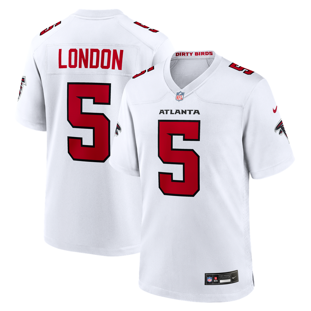 Drake London Atlanta Falcons Nike Game Official Jersey - Red