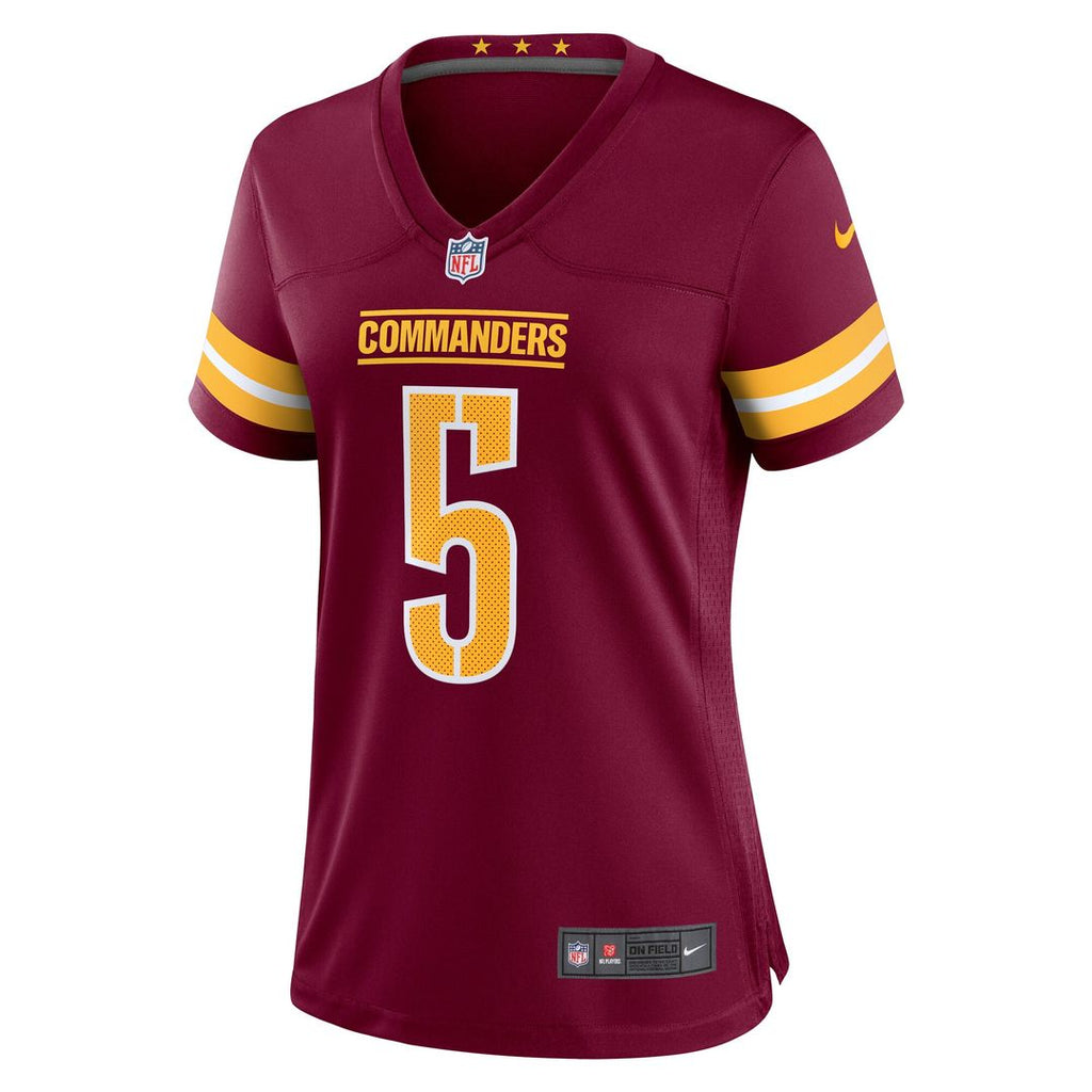 Jayden Daniels Washington Commanders Nike Women's Game Jersey - White