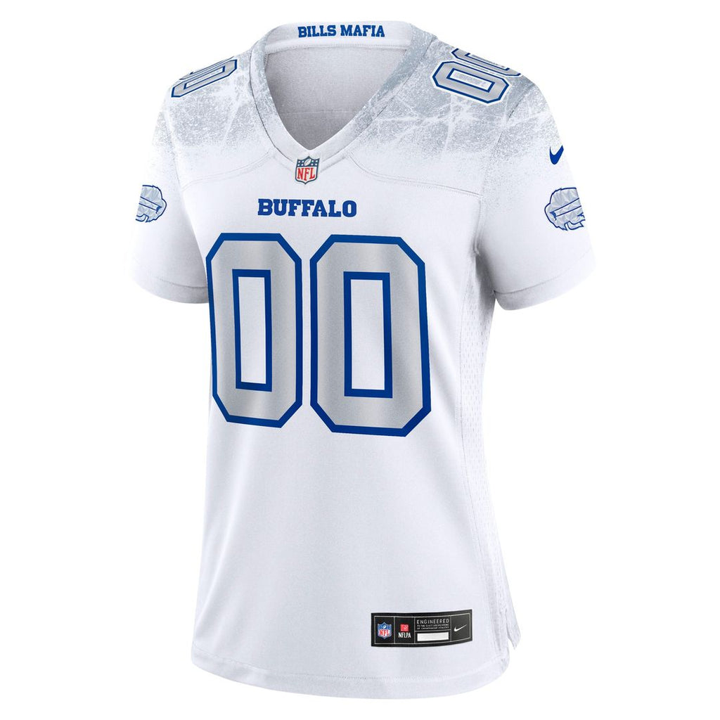 Buffalo Bills Nike Women's 2025 Rivalries Collection Custom Game Official Jersey - White