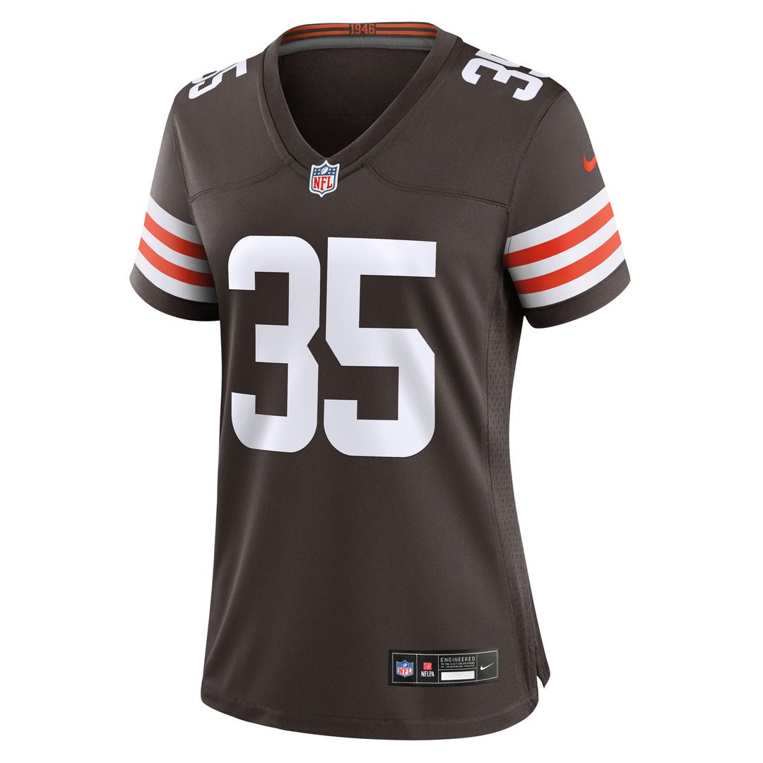 Raheim Sanders Cleveland Browns Nike Women's Team Game Jersey - Brown
