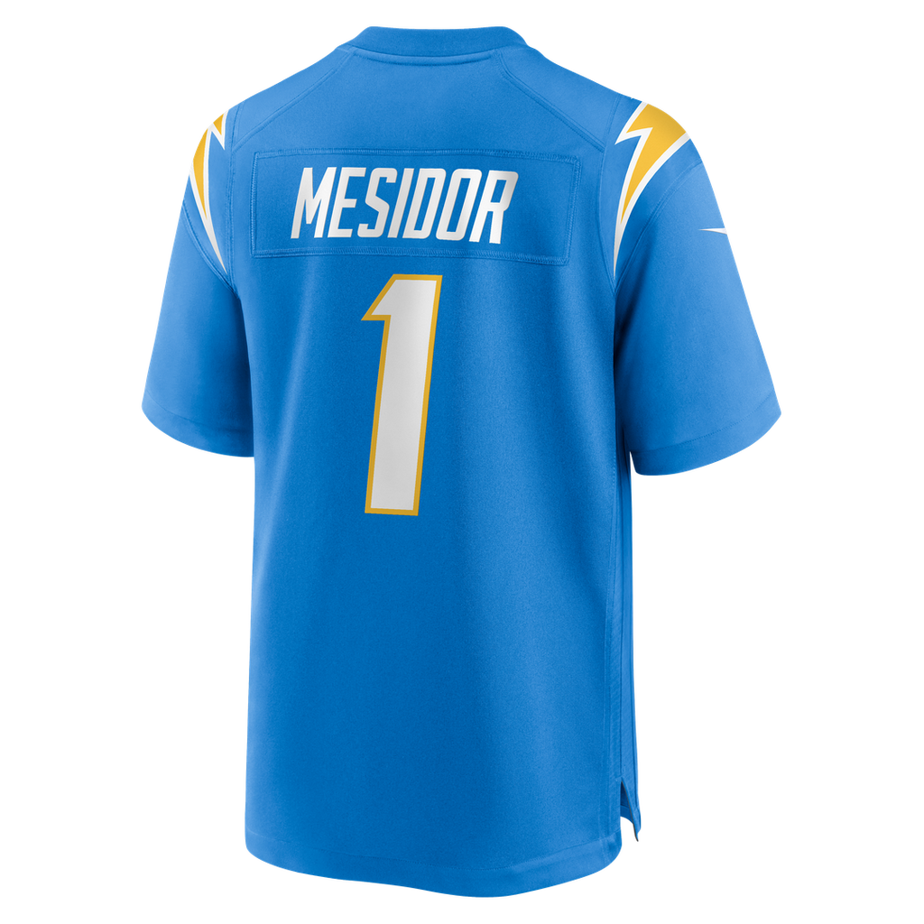 Akheem Mesidor Los Angeles Chargers Nike 2026 NFL Draft First Round Pick No. 22 Team Game Official Jersey - Powder Blue