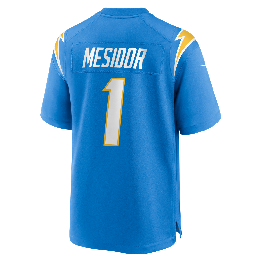 Akheem Mesidor Los Angeles Chargers Nike 2026 NFL Draft First Round Pick No. 22 Team Game Official Jersey - Powder Blue