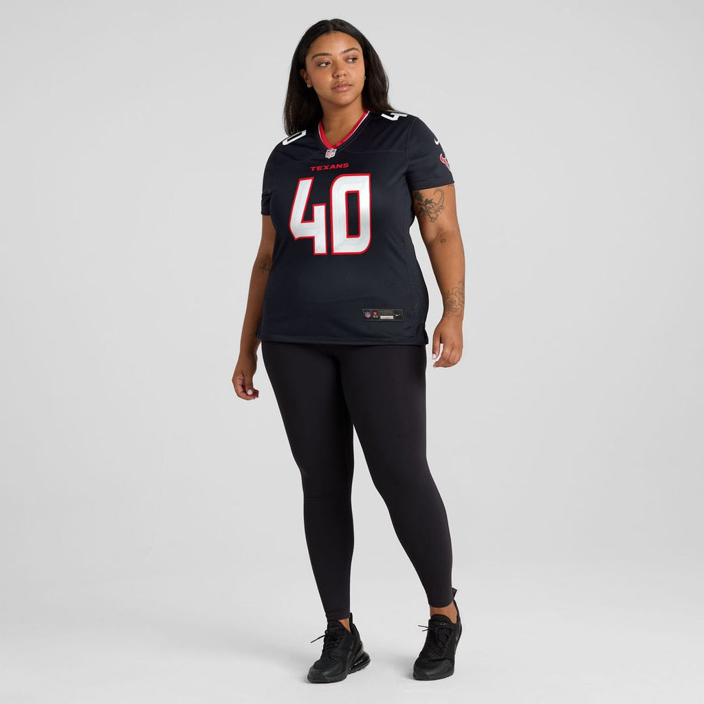 Austin Brinkman Houston Texans Nike Women's Team Game Jersey - Navy