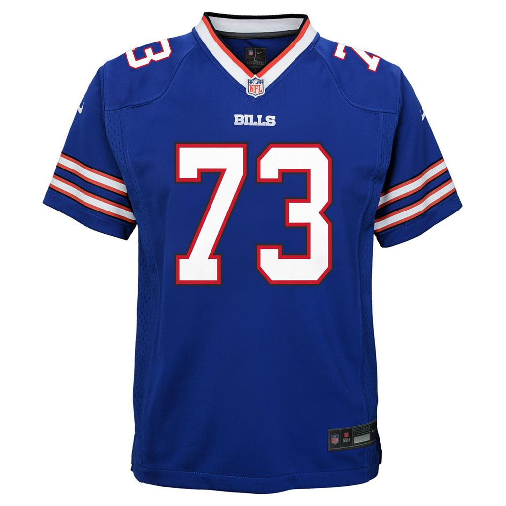 Dion Dawkins Buffalo Bills Nike Youth Team Game Official Jersey - Royal