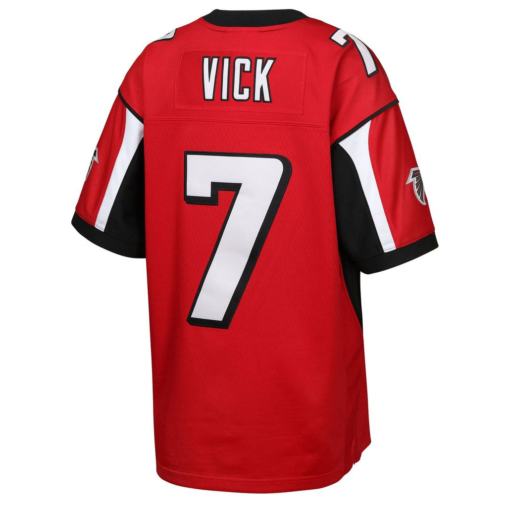 Michael Vick Atlanta Falcons Mitchell & Ness Youth 2003 Legacy Retired Player Official Jersey - Red