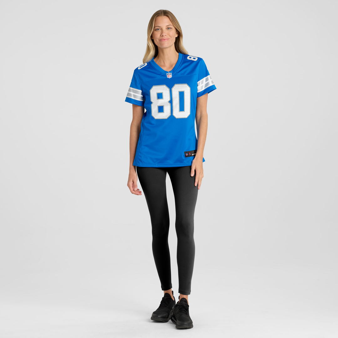 Malik Cunningham Detroit Lions Nike Women's Team Game Official Jersey -  Blue
