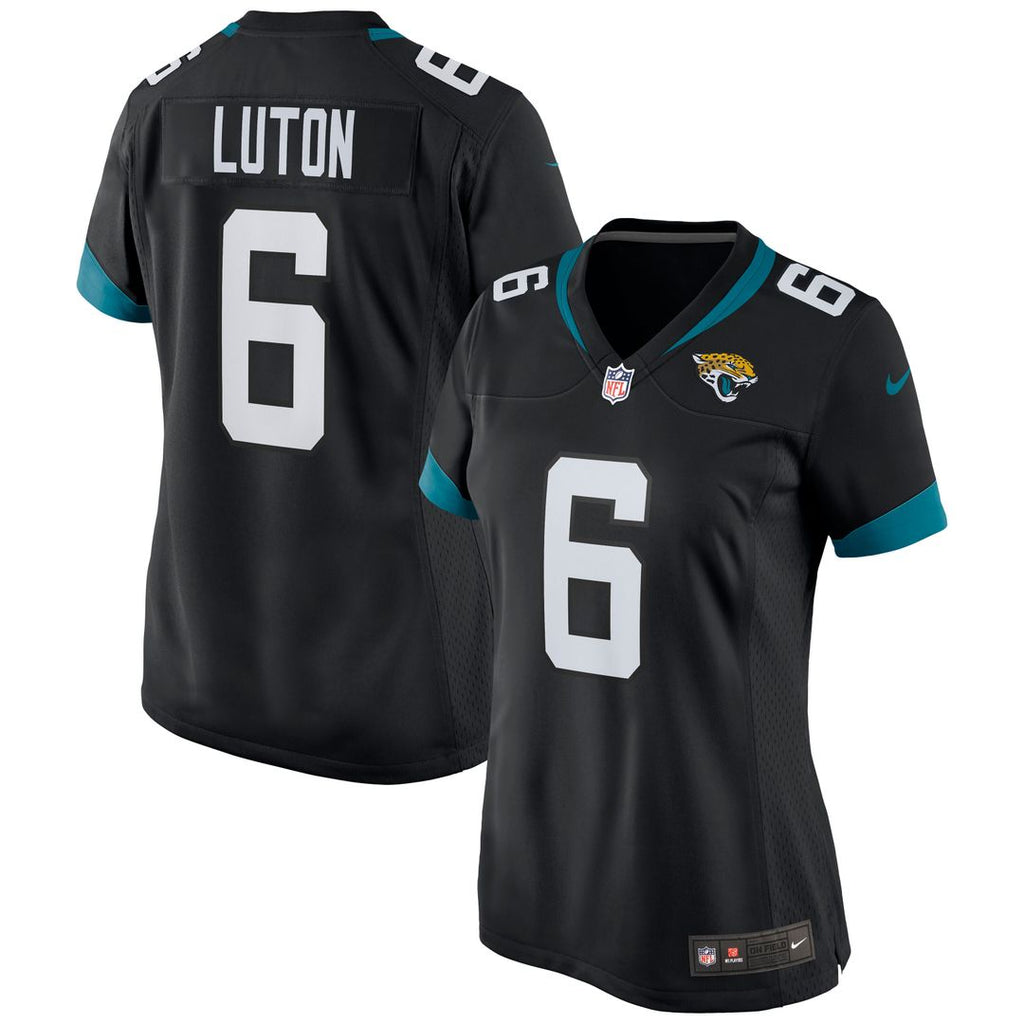 Jake Luton Jacksonville Jaguars Nike Women's Game Official Jersey - Black