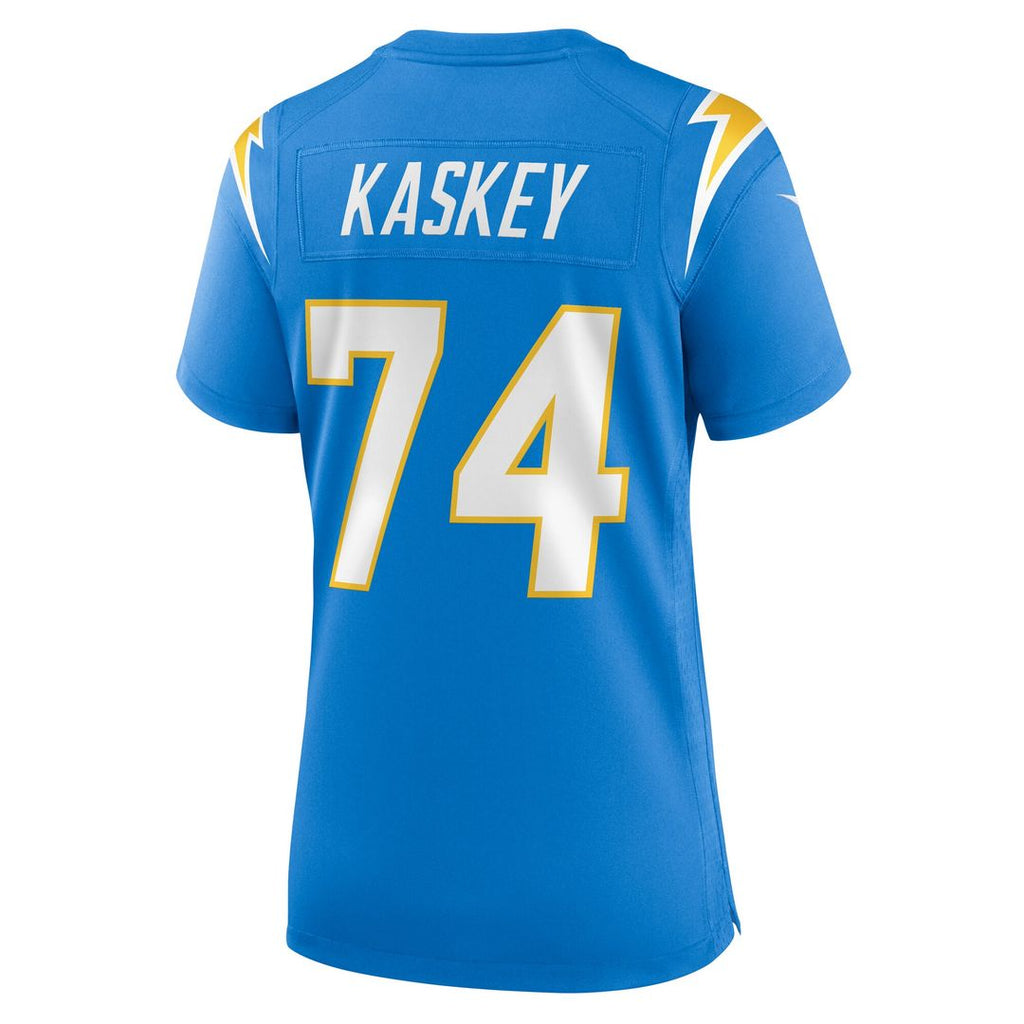 Matt Kaskey Los Angeles Chargers Nike Women's Team Game Official Jersey - Powder Blue