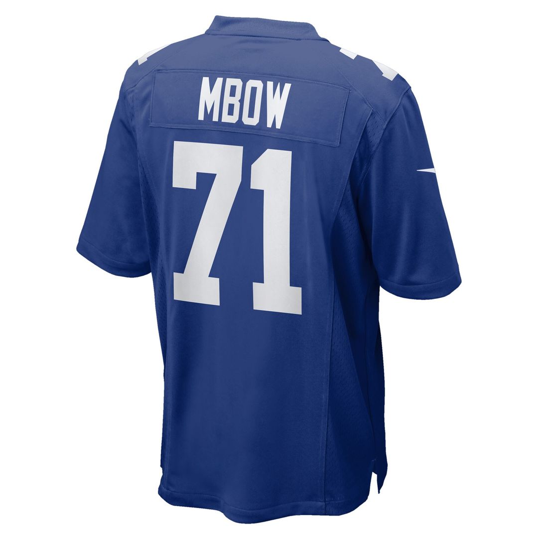 Marcus Mbow New York Giants Nike Team Game Jersey - Royal