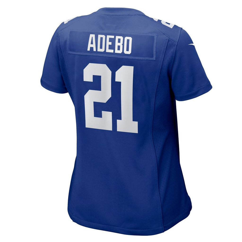 Paulson Adebo New York Giants Nike Women's Team Game Jersey - Royal