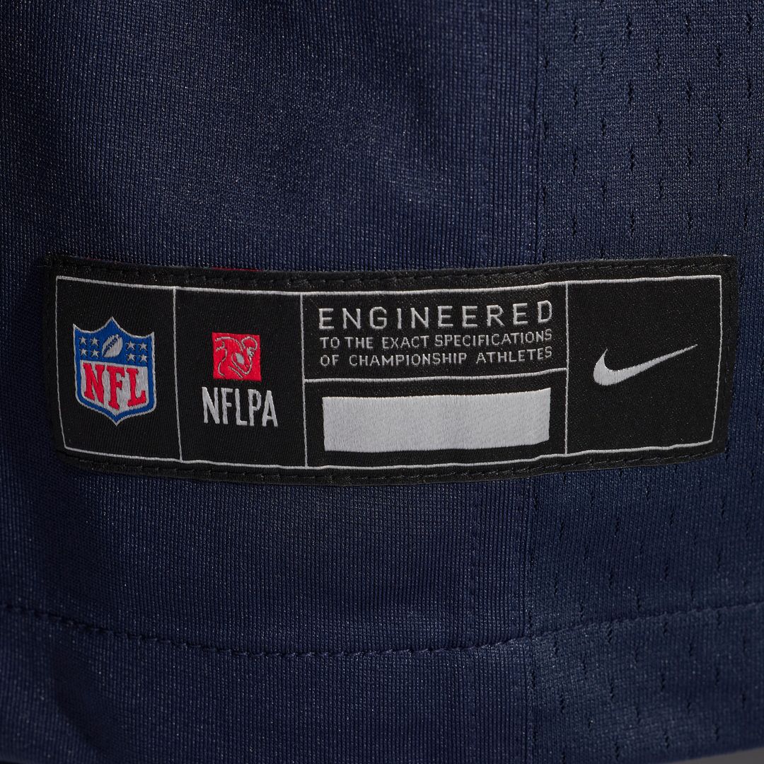 Dillon Thieneman Chicago Bears Nike 2026 NFL Draft First Round Pick No. 25 Team Game Official Jersey - Navy