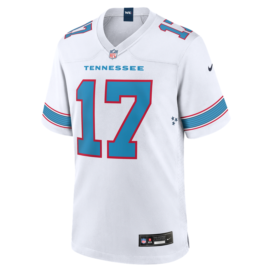 Chimere Dike Tennessee Titans Nike Game Official Jersey -  White