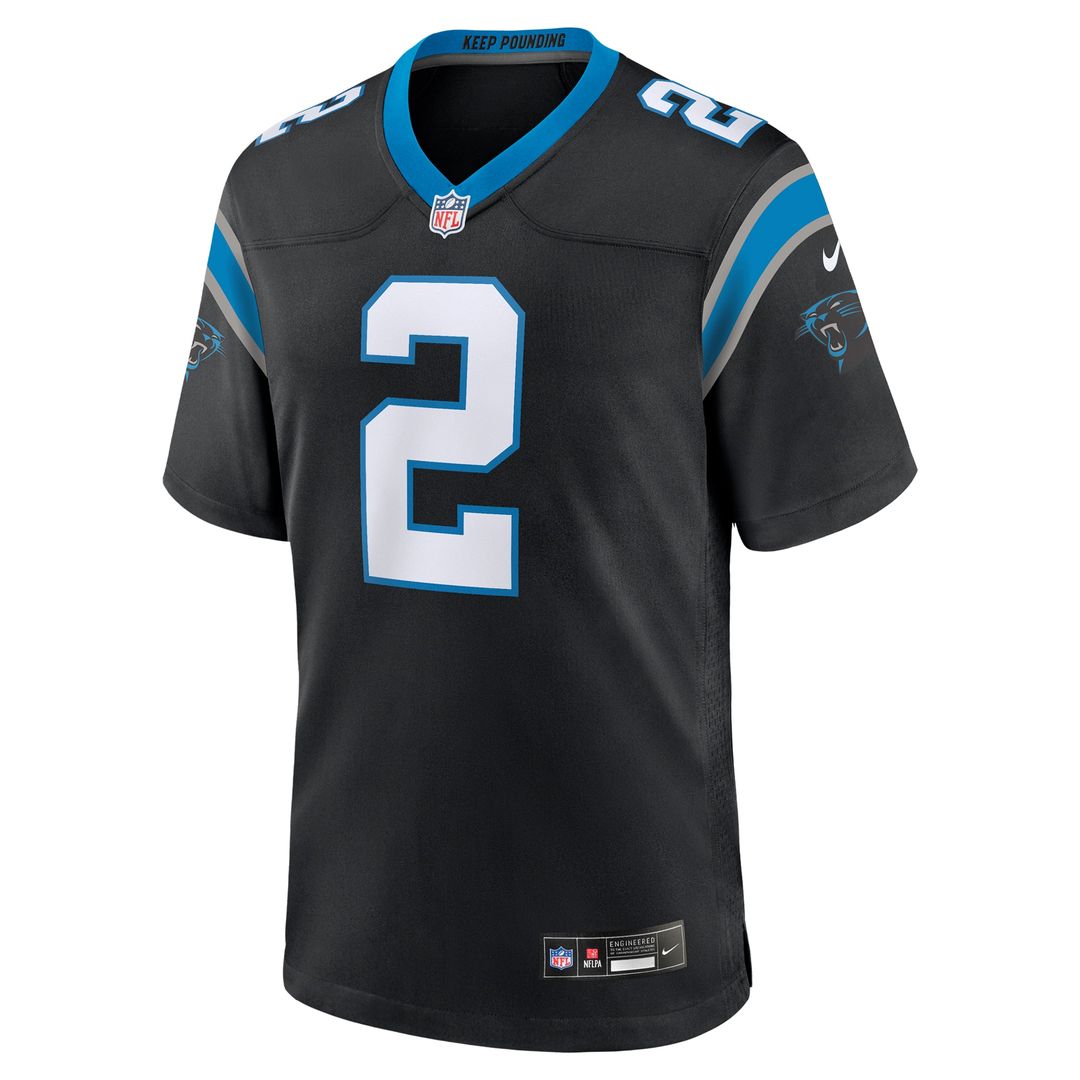 Mike Jackson Carolina Panthers Nike Game Jersey - Black