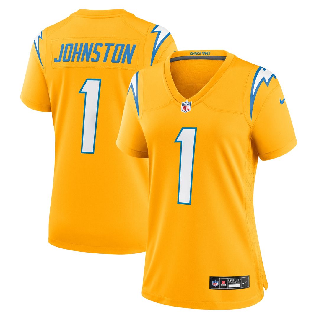 Quentin Johnston Los Angeles Chargers Nike Women's Alternate Super Chargers Game Jersey - Navy