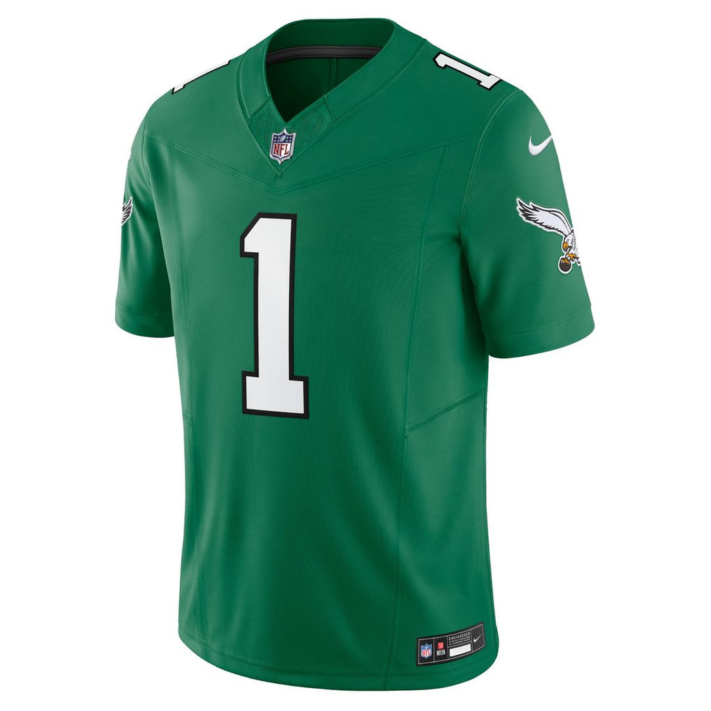 Jalen Hurts Philadelphia Eagles Nike Alternate Vapor F.U.S.E. Limited Official Jersey - Black