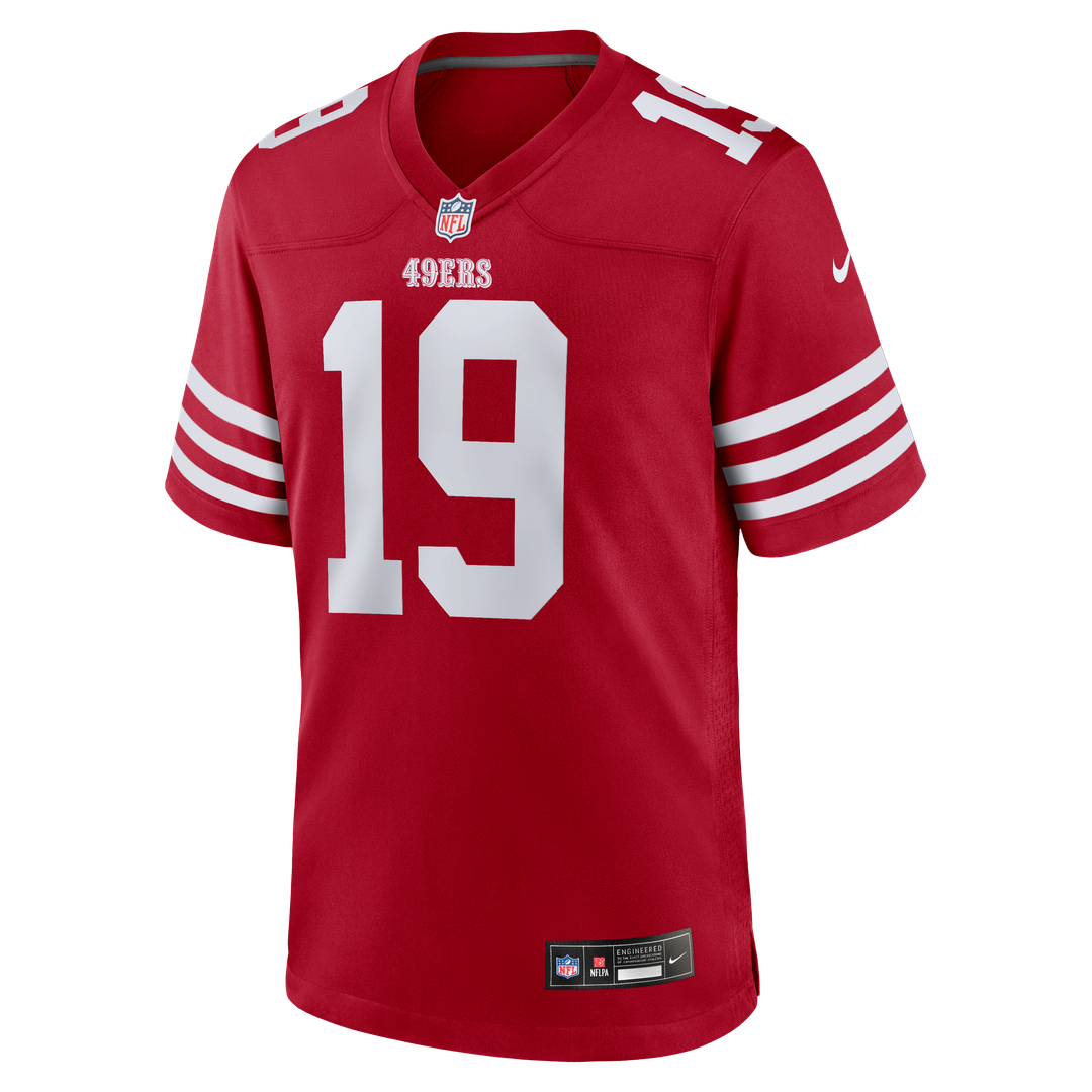 Trent Taylor San Francisco 49ers Nike Team Game Official Jersey -  Scarlet