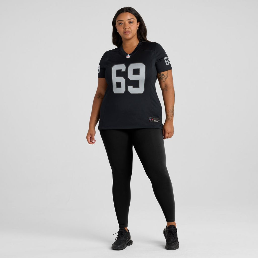 Adam Butler Las Vegas Raiders Nike Women's  Game Official Jersey -  Black