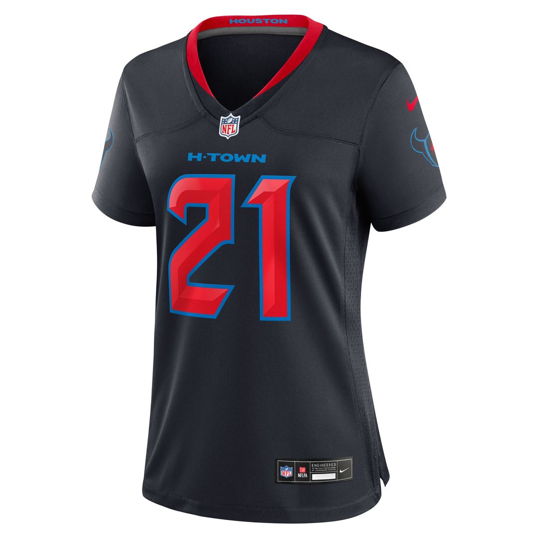 Nick Chubb Houston Texans Nike Women's Game Official Jersey - Navy