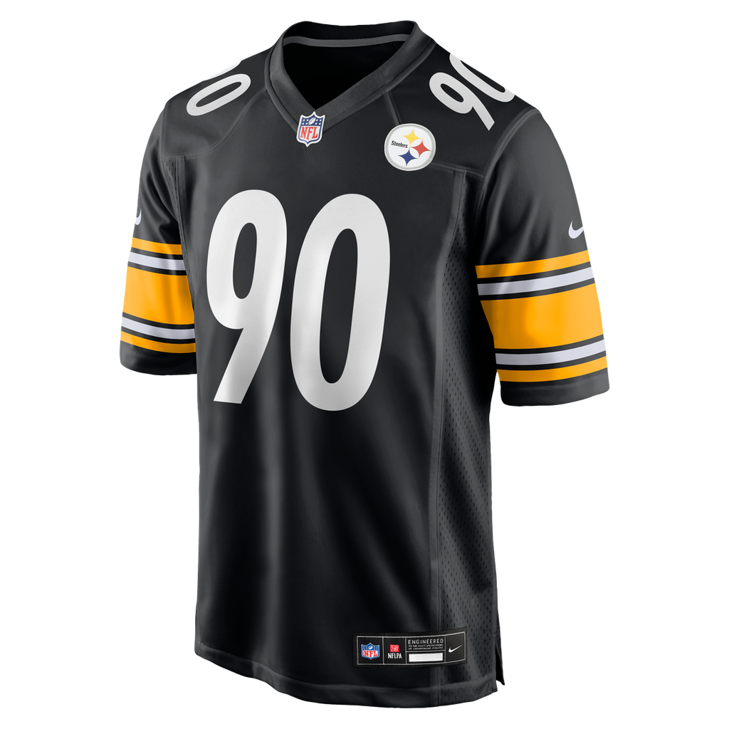T.J. Watt Pittsburgh Steelers Nike Game Official Jersey - Black