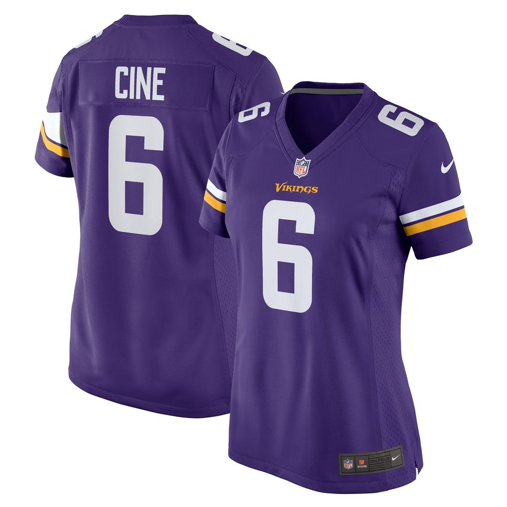Lewis Cine Minnesota Vikings Nike Women's Game Player Official Jersey - Purple
