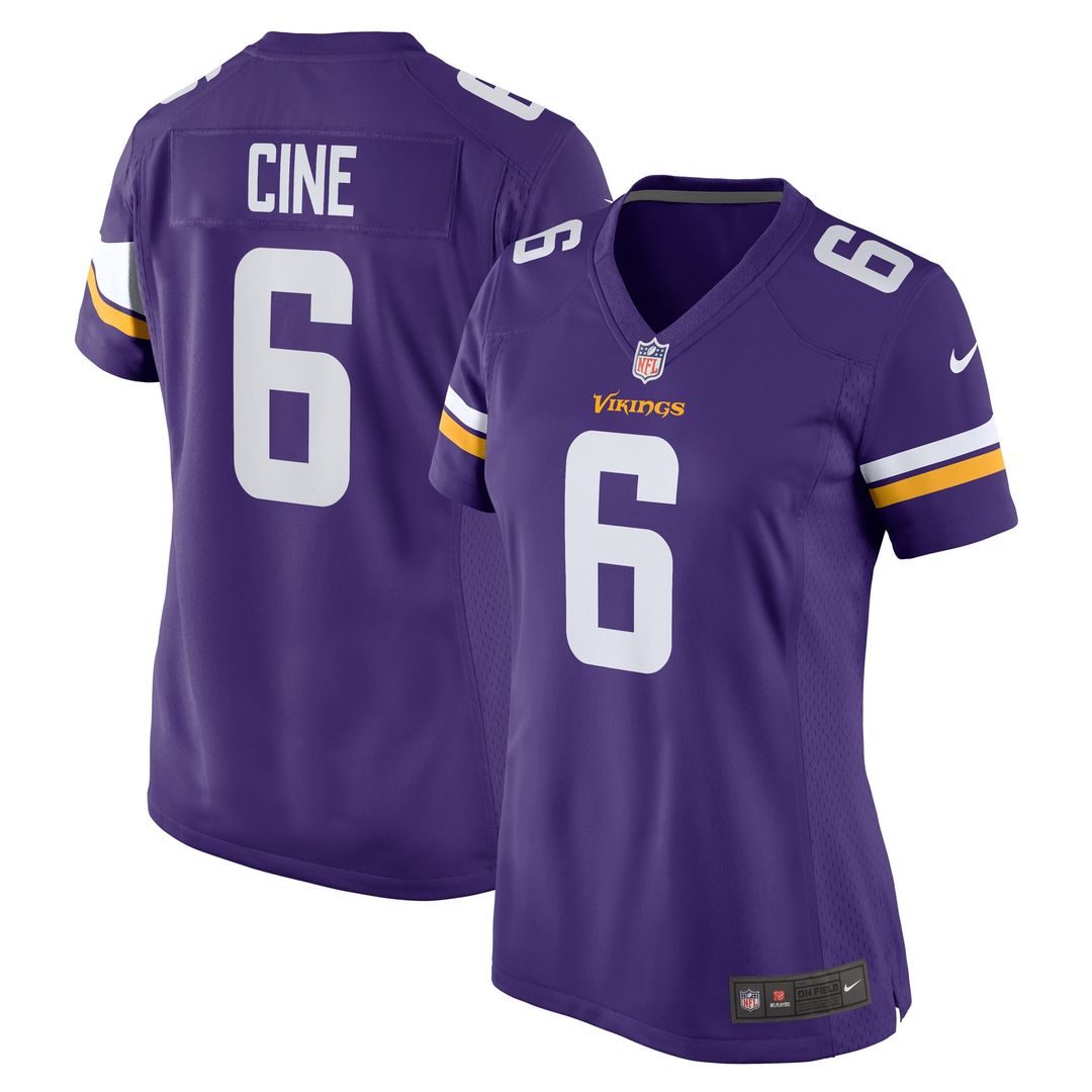 Lewis Cine Minnesota Vikings Nike Women's Game Player Official Jersey - Purple