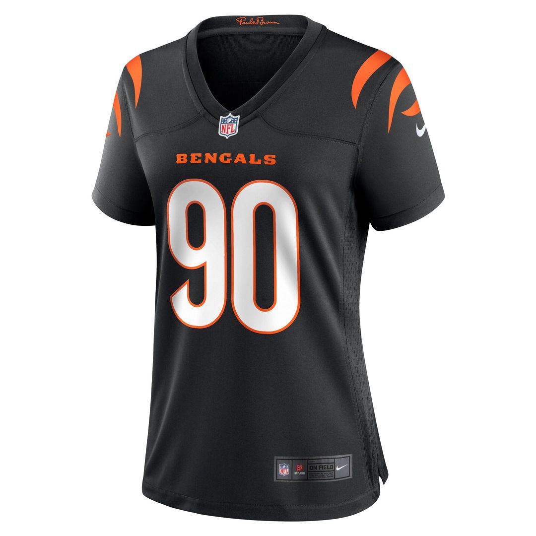 Kris Jenkins Jr. Cincinnati Bengals Nike Women's Game Jersey - Black