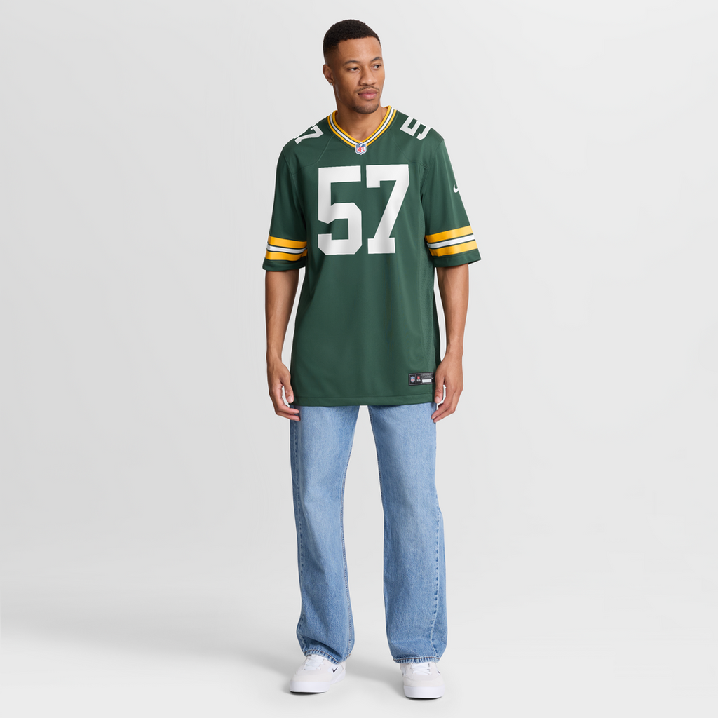 Brenton Cox Jr. Green Bay Packers Nike Game Jersey - Green