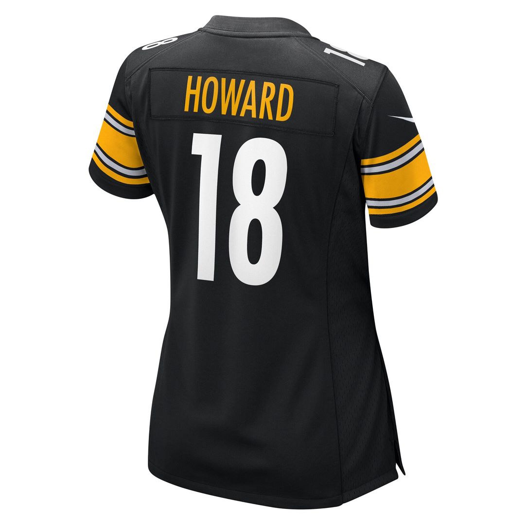 Will Howard Pittsburgh Steelers Nike Women's Team Game Jersey - Black