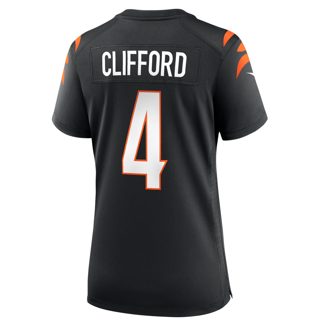 Sean Clifford Cincinnati Bengals Nike Women's Team Game Official Jersey -  Black