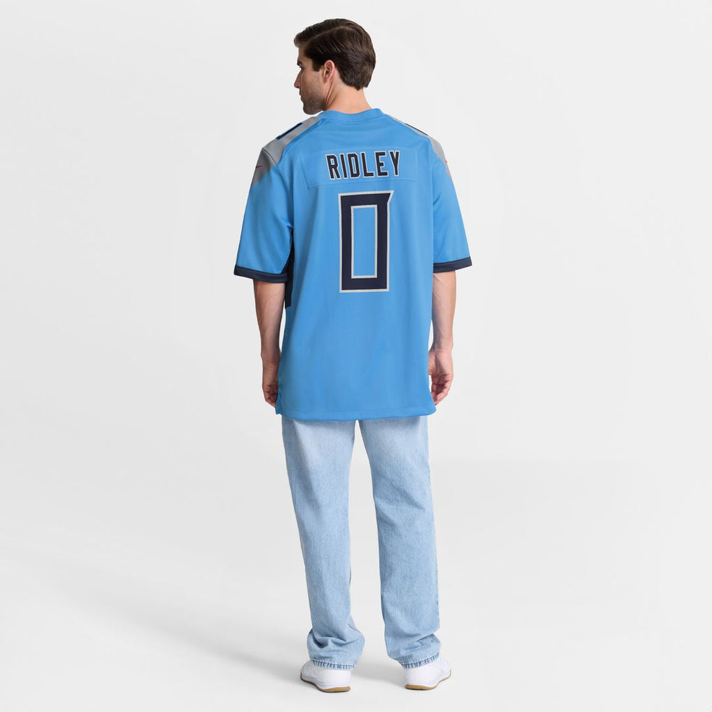 Calvin Ridley Tennessee Titans Nike Team Game Jersey - Light Blue