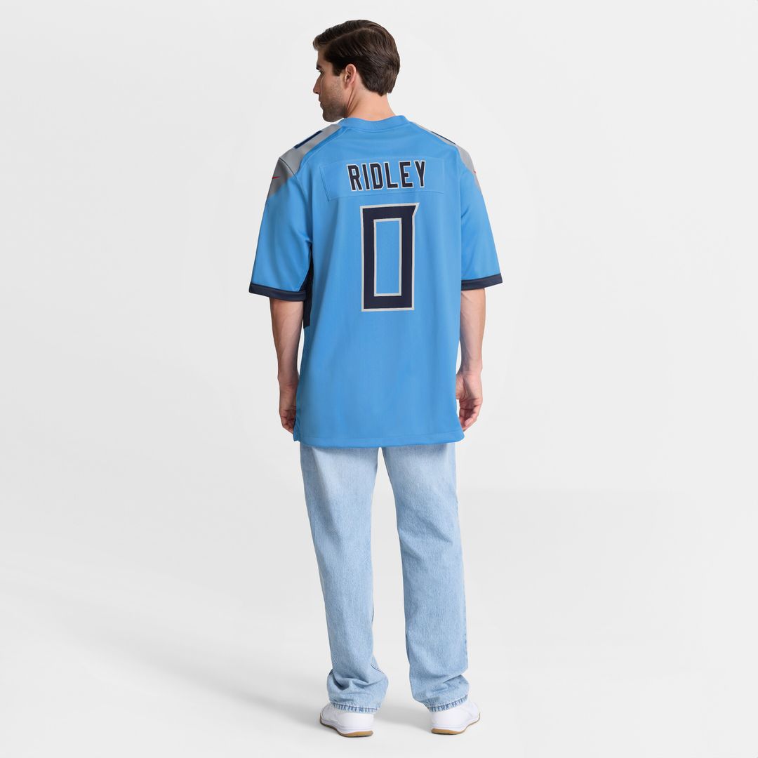 Calvin Ridley Tennessee Titans Nike Team Game Jersey - Light Blue
