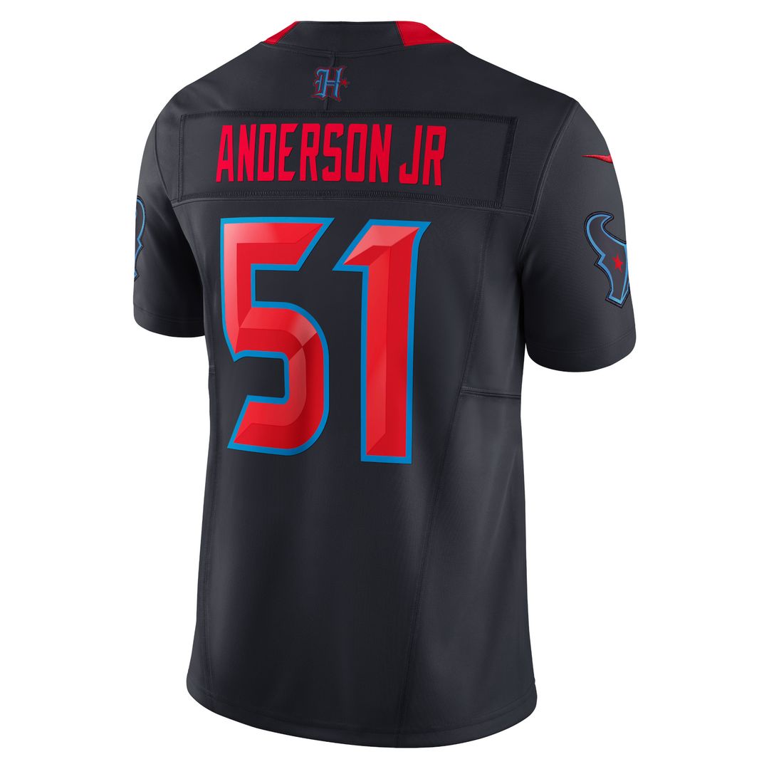 Will Anderson Jr. Houston Texans Nike 2nd Alternate Vapor F.U.S.E. Limited Official Jersey - Navy