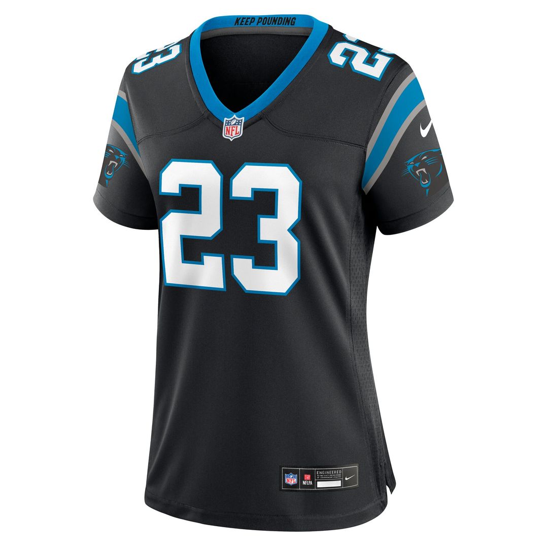 Trevor Etienne Carolina Panthers Nike Women's Team Game Jersey - Black