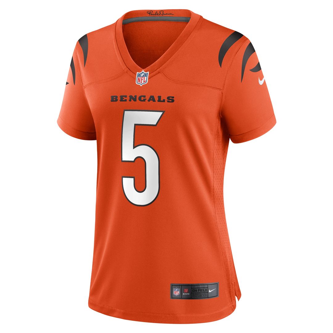 Tee Higgins Cincinnati Bengals Nike Women's Alternate Game Official Jersey -  Orange