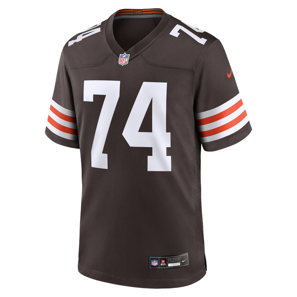 Elgton Jenkins Cleveland Browns Nike Team Game Jersey - Brown