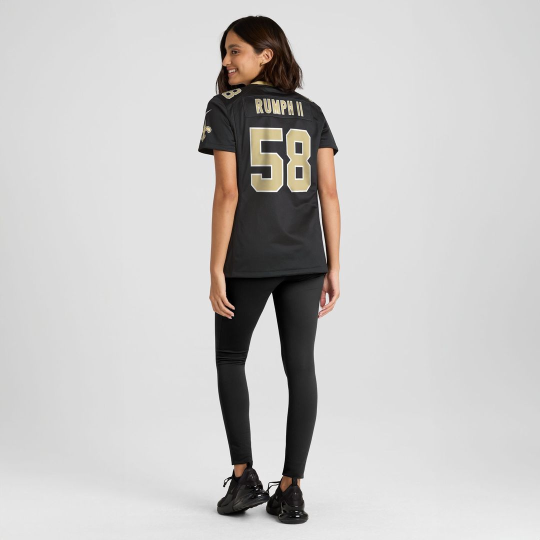 Chris Rumph II New Orleans Saints Nike Women's Team Game Jersey - Black