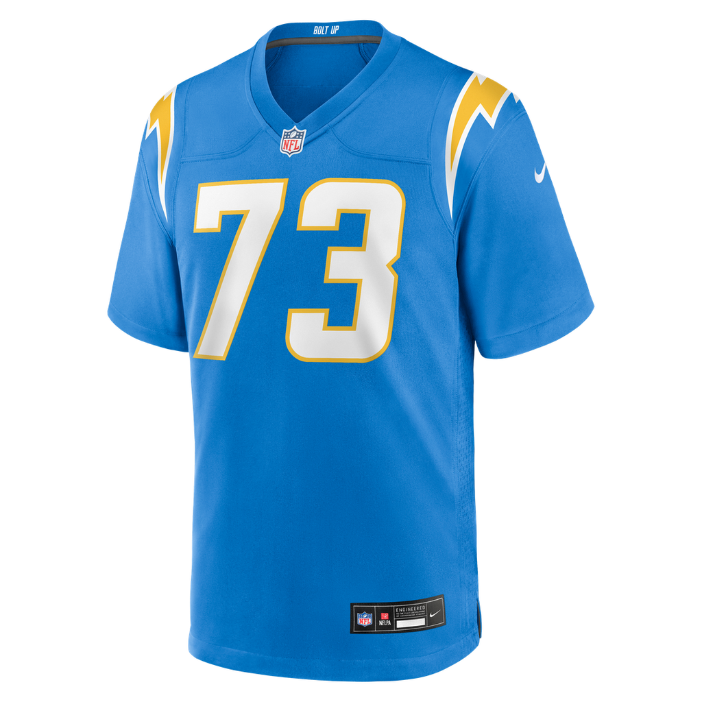 Alex Harkey Los Angeles Chargers Nike Team Game Official Jersey - Powder Blue