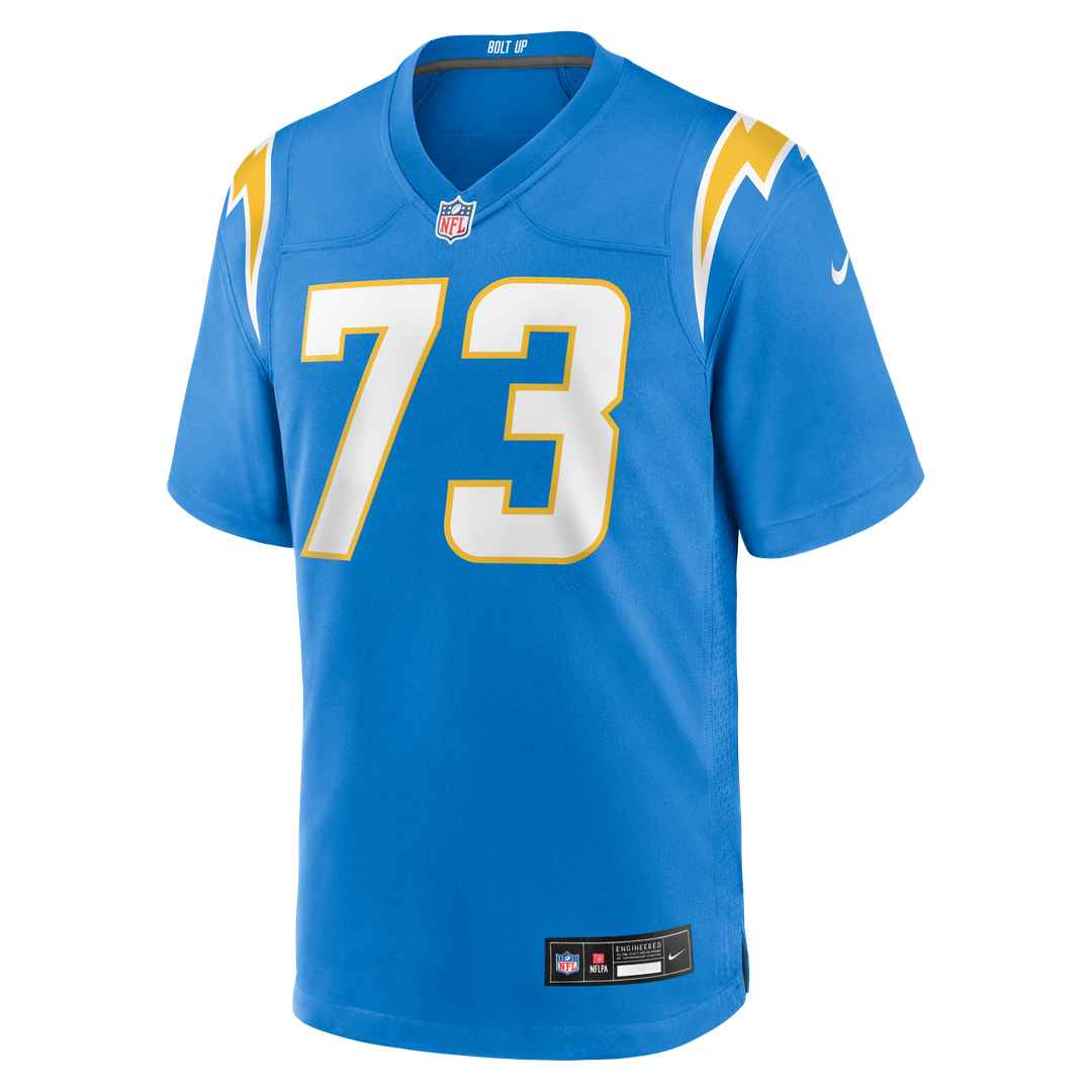 Alex Harkey Los Angeles Chargers Nike Team Game Official Jersey - Powder Blue
