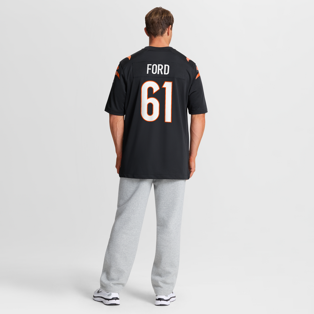 Cody Ford Cincinnati Bengals Nike Game Official Jersey - Black